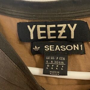 Yeezy Season 1 Brown camo T-Shirt loose fit size large